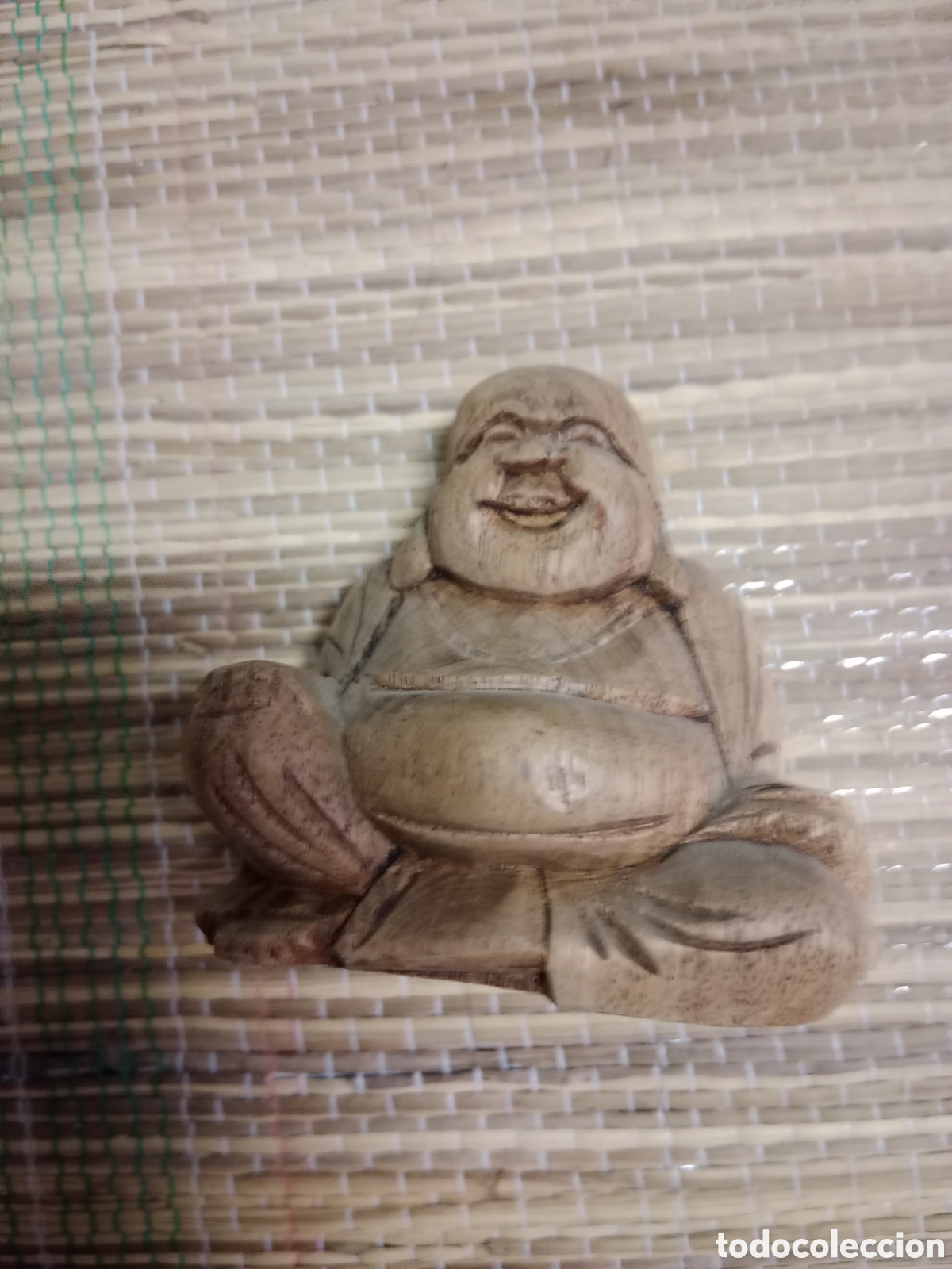 Segunda mano: 1 Buda tallado en madera - Foto 8