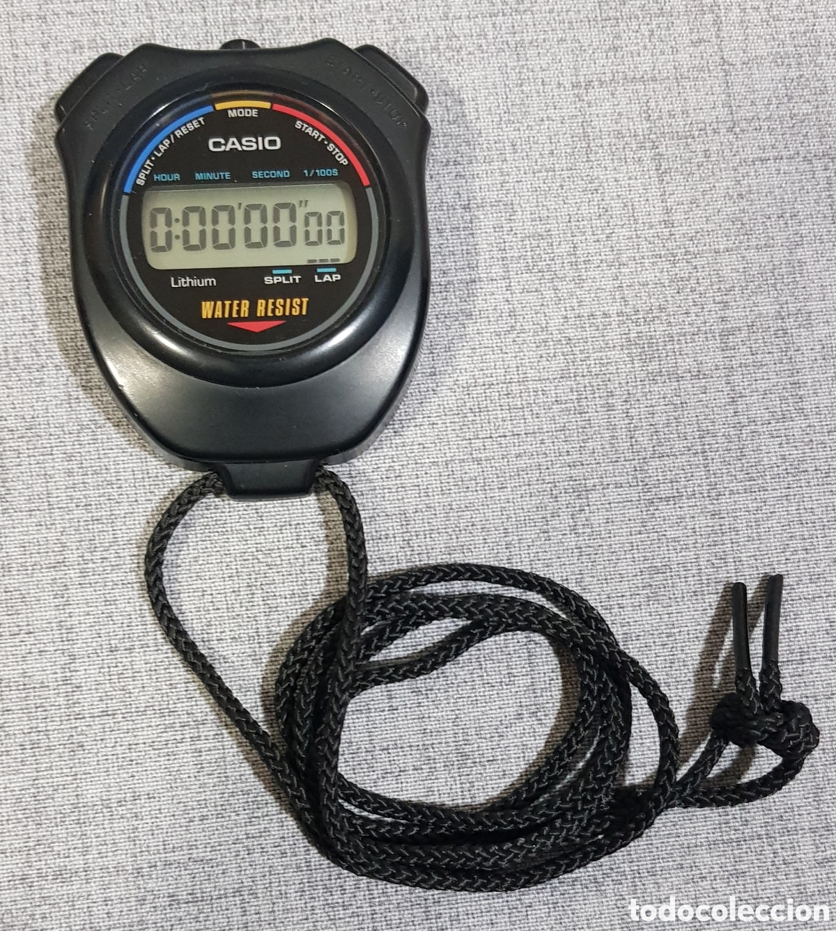 Segunda mano: CRON&Oacute;METRO CASIO STOPWATCH HS-5 RESISTENTE AL AGUA. CON CAJA - Foto 2
