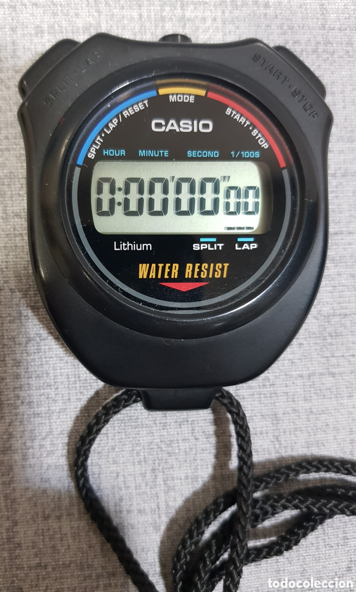Segunda mano: CRON&Oacute;METRO CASIO STOPWATCH HS-5 RESISTENTE AL AGUA. CON CAJA - Foto 3