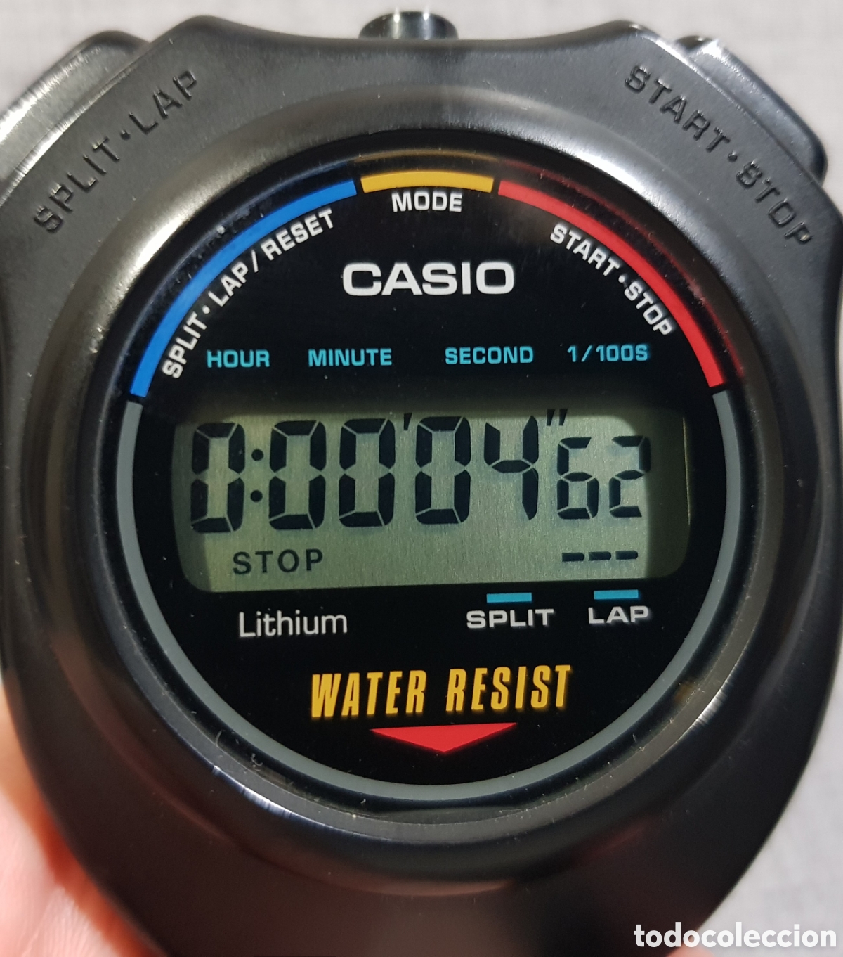Segunda mano: CRON&Oacute;METRO CASIO STOPWATCH HS-5 RESISTENTE AL AGUA. CON CAJA - Foto 4