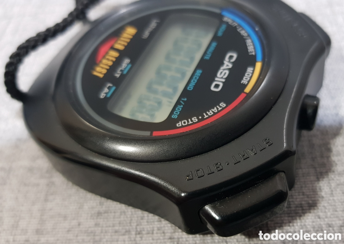 Segunda mano: CRON&Oacute;METRO CASIO STOPWATCH HS-5 RESISTENTE AL AGUA. CON CAJA - Foto 5