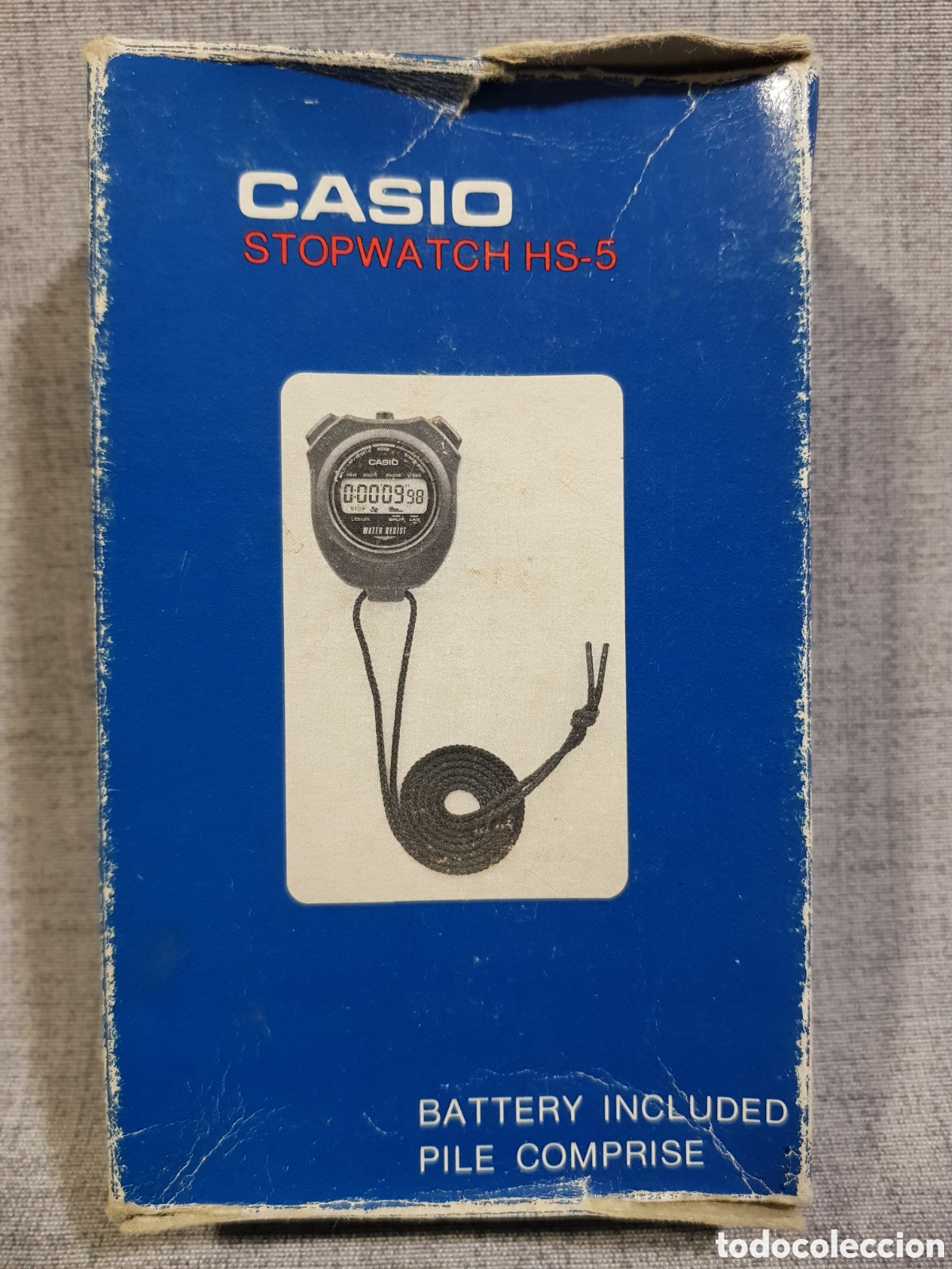 Segunda mano: CRON&Oacute;METRO CASIO STOPWATCH HS-5 RESISTENTE AL AGUA. CON CAJA - Foto 14