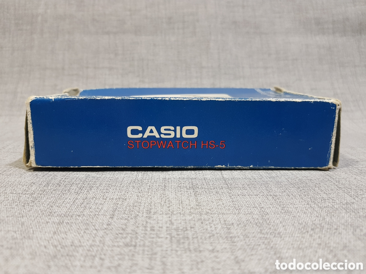 Segunda mano: CRON&Oacute;METRO CASIO STOPWATCH HS-5 RESISTENTE AL AGUA. CON CAJA - Foto 16
