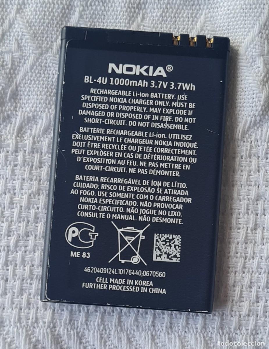 Segunda mano: BATERIA NOKIA BL-4U sin cargador - Foto 2