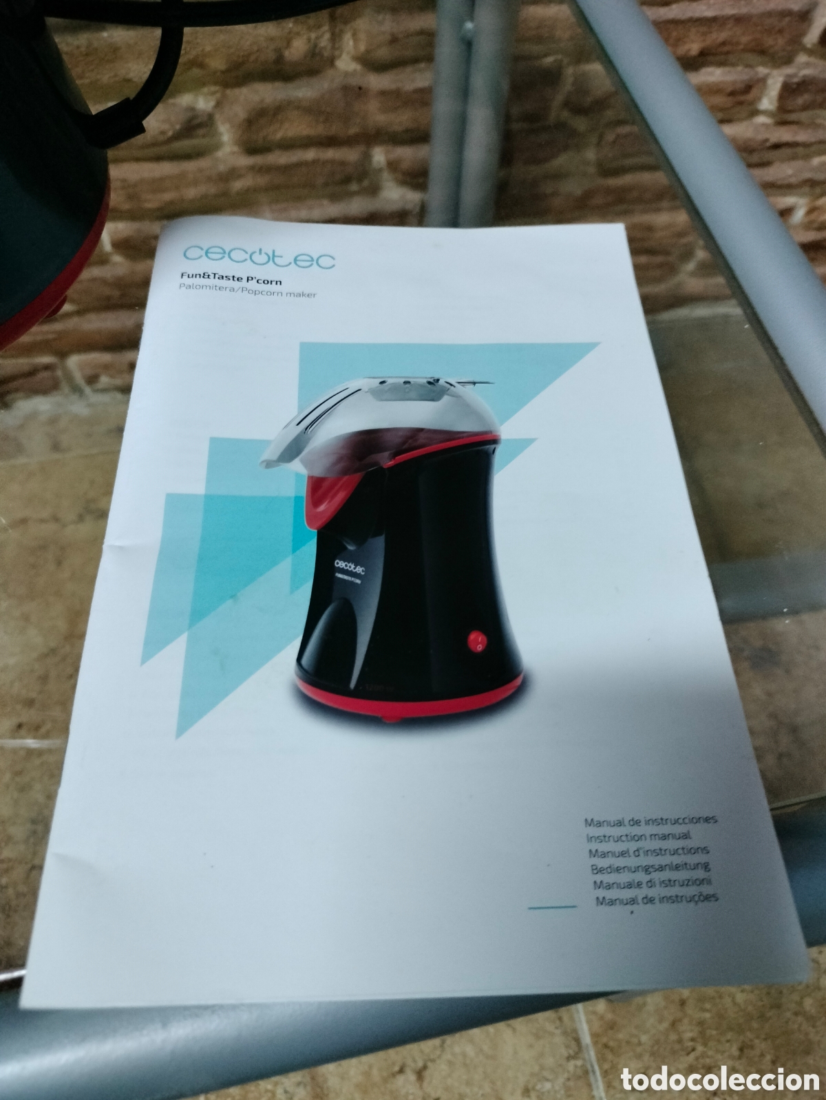 Segunda mano: Palomitero de aire el&eacute;ctrico - Marca Cecotec - Foto 5