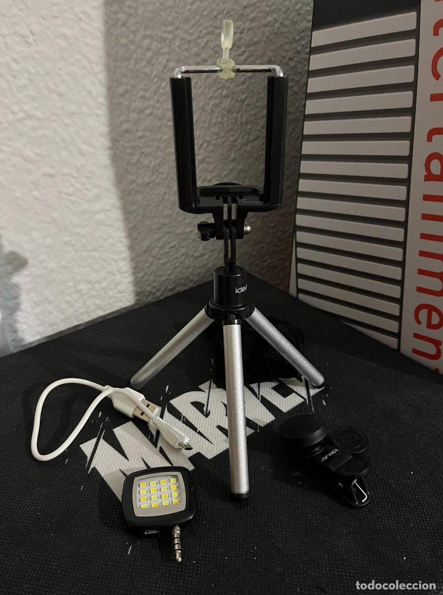 Segunda mano: Kit Grabacion Tripode Iluminacion Para Movil - Foto 1