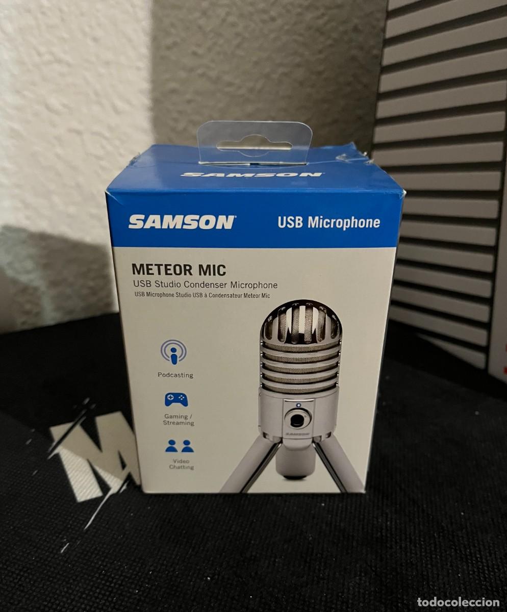Segunda mano: Microfono Samson Meteor USB - Foto 2