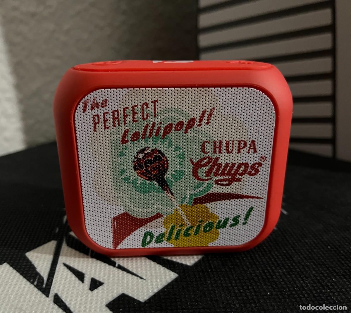 Segunda mano: Mini Altavoz Chupa Chups USB + Funda Almacenaje - Foto 1