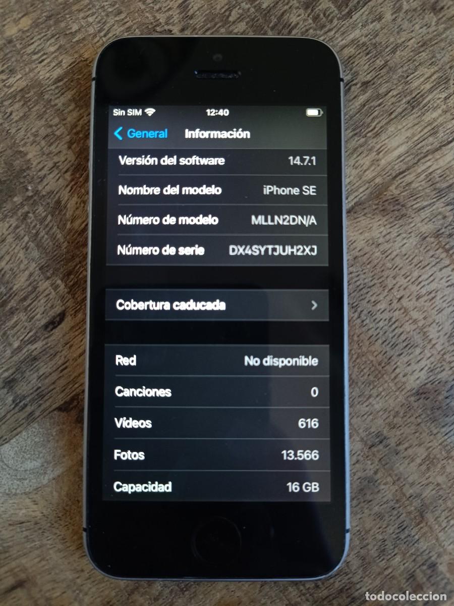 Segunda mano: IPHONE SE ORIGINAL env&iacute;o econ&oacute;mico - Foto 3
