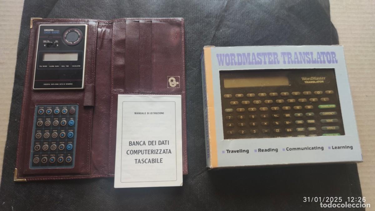 Segunda mano: CALCULADORA Y TRADUCTORA VINTAGE. - Foto 1