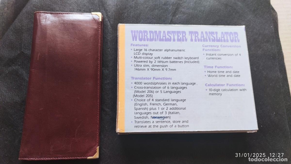 Segunda mano: CALCULADORA Y TRADUCTORA VINTAGE. - Foto 6