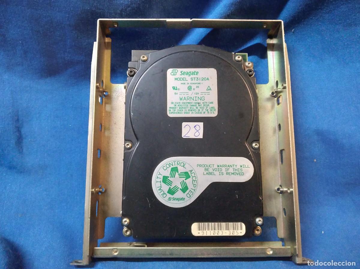 Segunda mano: ANTIGUO DISCO DURO IDE SEAGATE ST3120A DE 107 MB. (N&ordm; 28) - Foto 1
