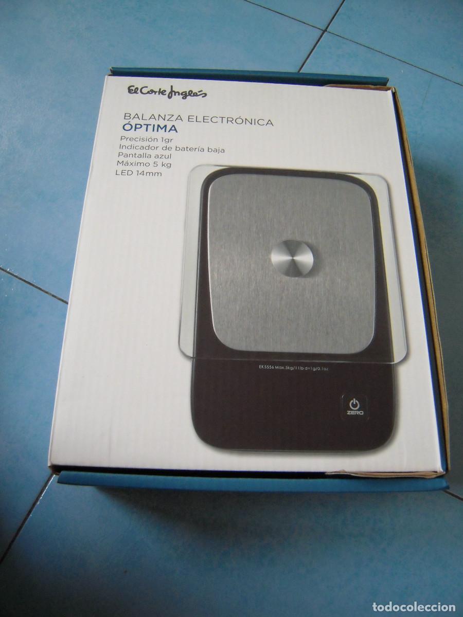 Segunda mano: Balanza electr&oacute;nica &Oacute;ptima El Corte Ingl&eacute;s - Foto 1