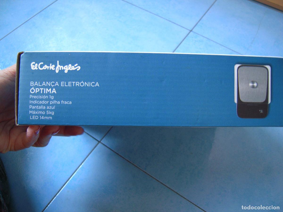 Segunda mano: Balanza electr&oacute;nica &Oacute;ptima El Corte Ingl&eacute;s - Foto 3