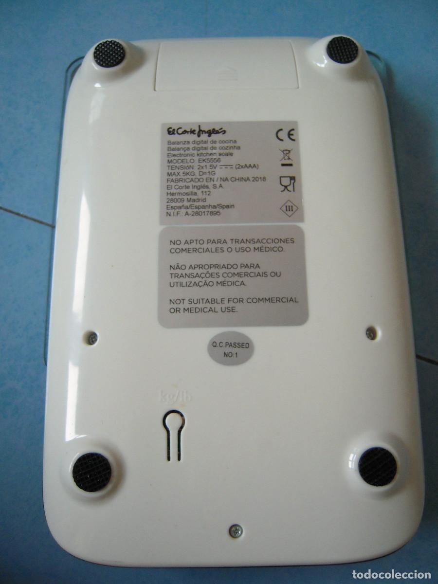 Segunda mano: Balanza electr&oacute;nica &Oacute;ptima El Corte Ingl&eacute;s - Foto 8