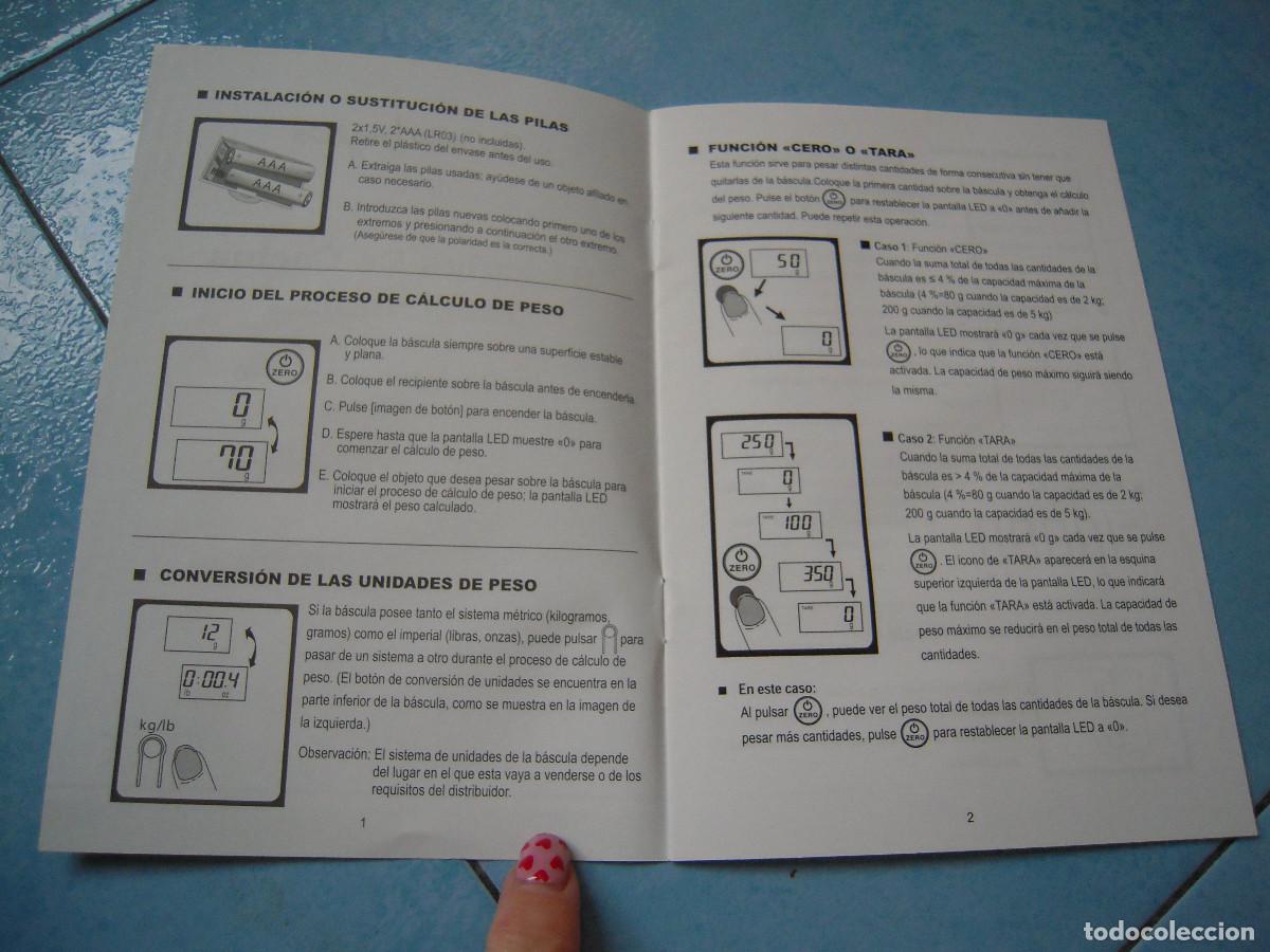 Segunda mano: Balanza electr&oacute;nica &Oacute;ptima El Corte Ingl&eacute;s - Foto 11
