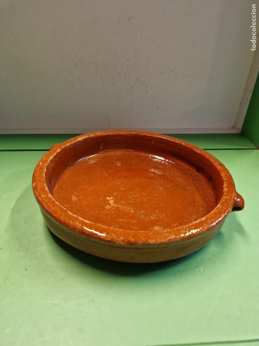 Segunda mano: BONITO CUENCO DE BARRO. MEDIDA 20*20CM - Foto 1