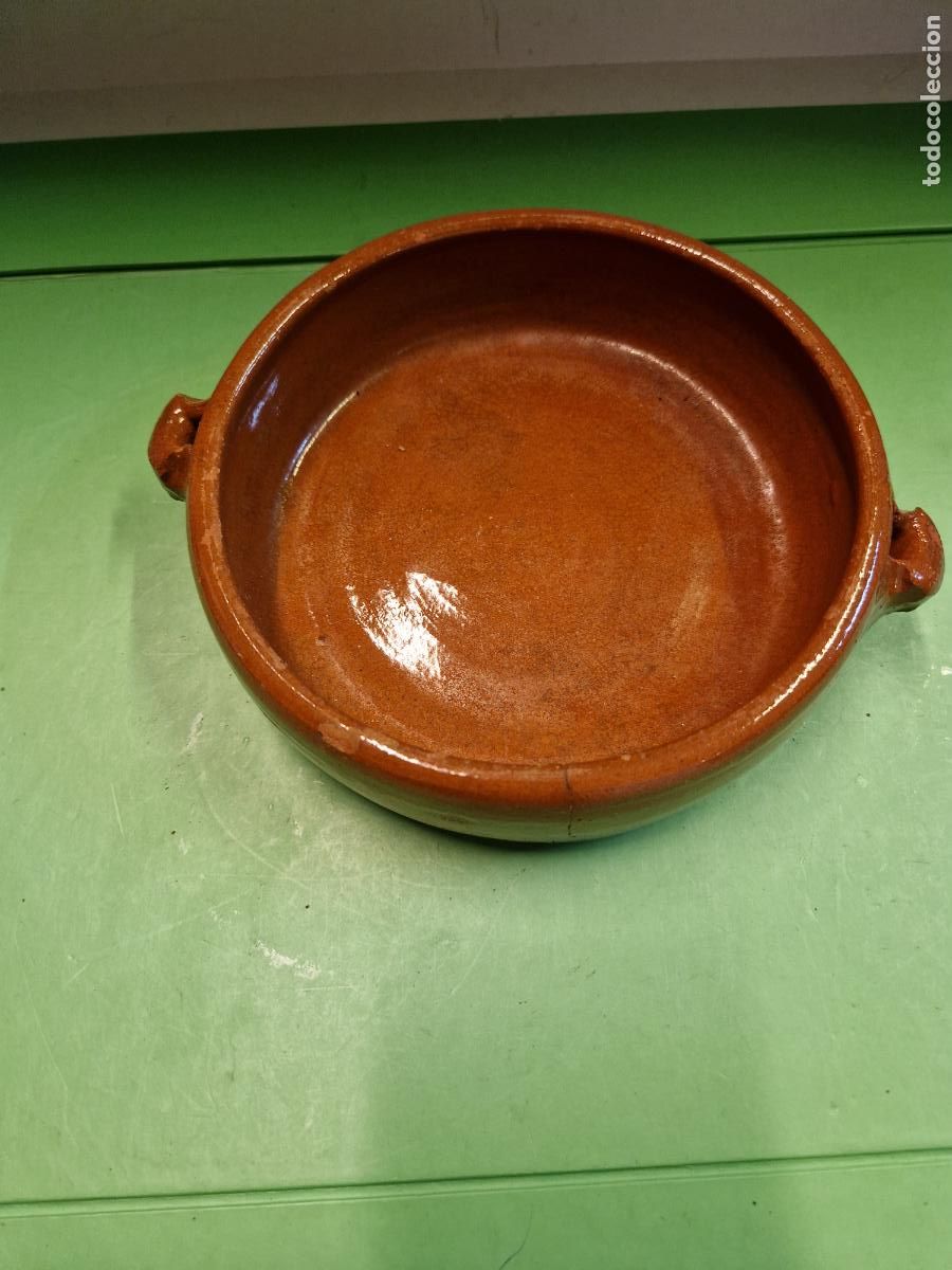 Segunda mano: BONITO CUENCO DE BARRO. MEDIDA 17*17CM - Foto 2