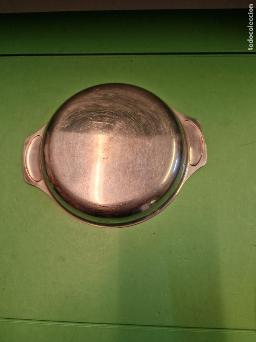 Segunda mano: BONITO CUENCO DE ALUMINIO. - Foto 2