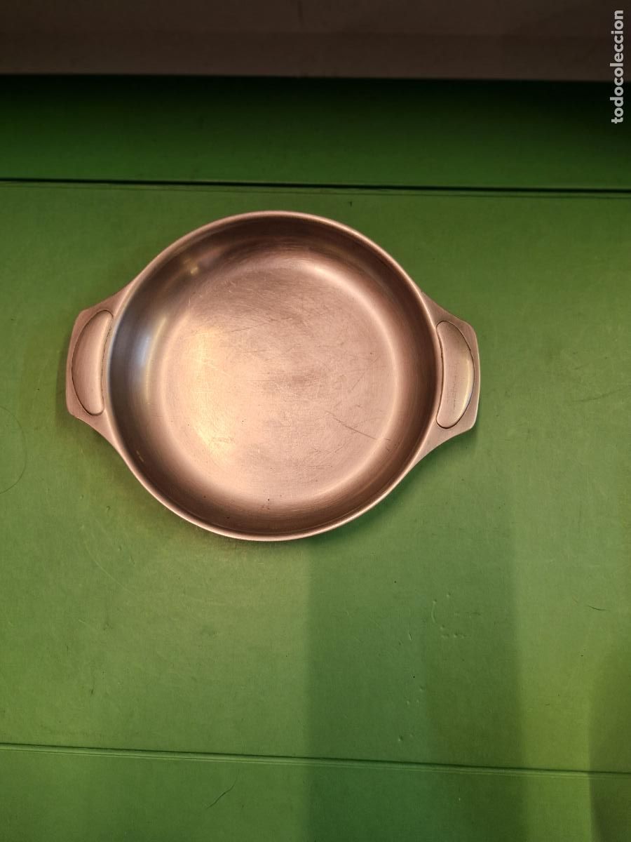 Segunda mano: BONITO CUENCO DE ALUMINIO. - Foto 1