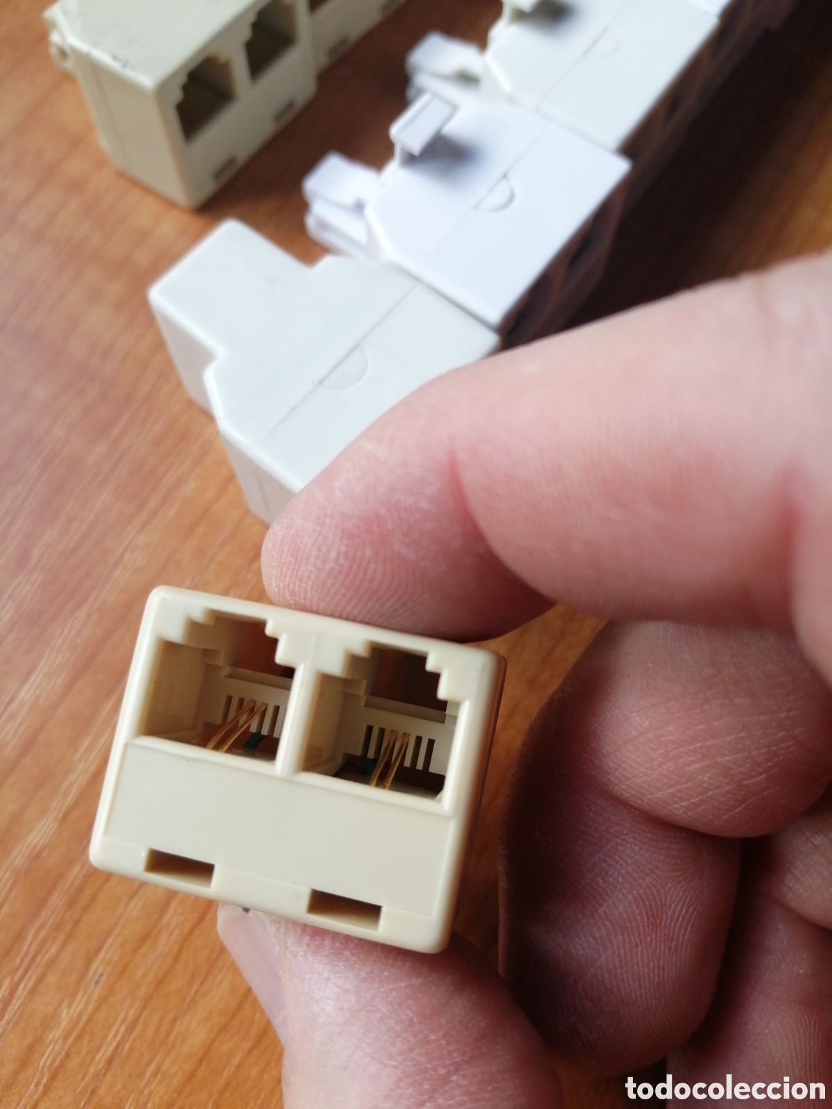Segunda mano: 12 duplicadores de cable telef&oacute;nico rj11 - Foto 3