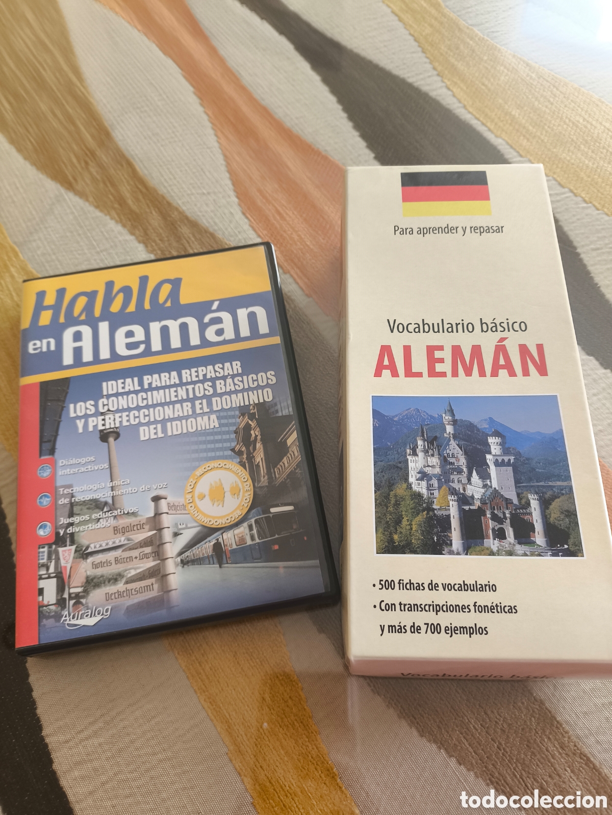 Segunda mano: Fichas para aprender alem&aacute;n y CD - Foto 1