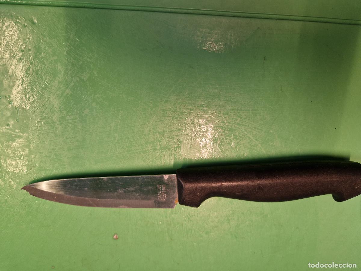 Segunda mano: BONITO CUCHILLO. NEGRO 21CM - Foto 1
