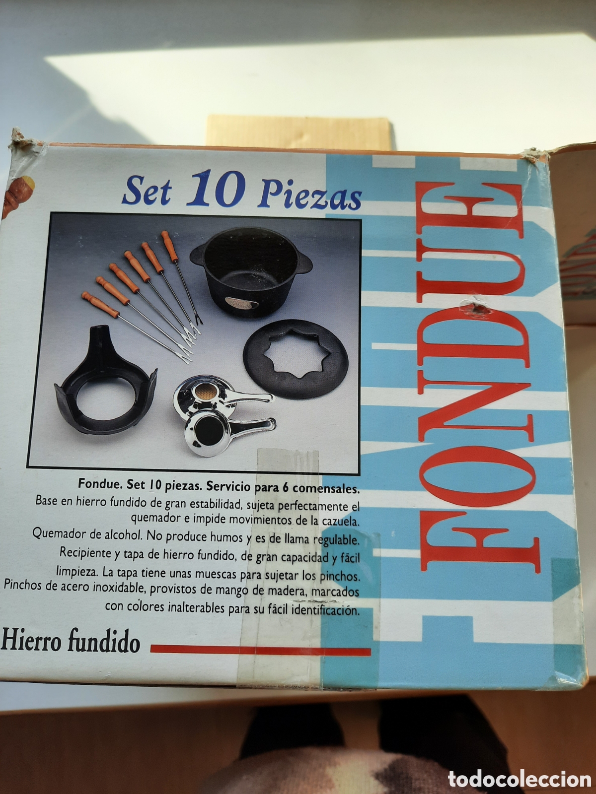 Segunda mano: Fondue de hierro fundido - Foto 6