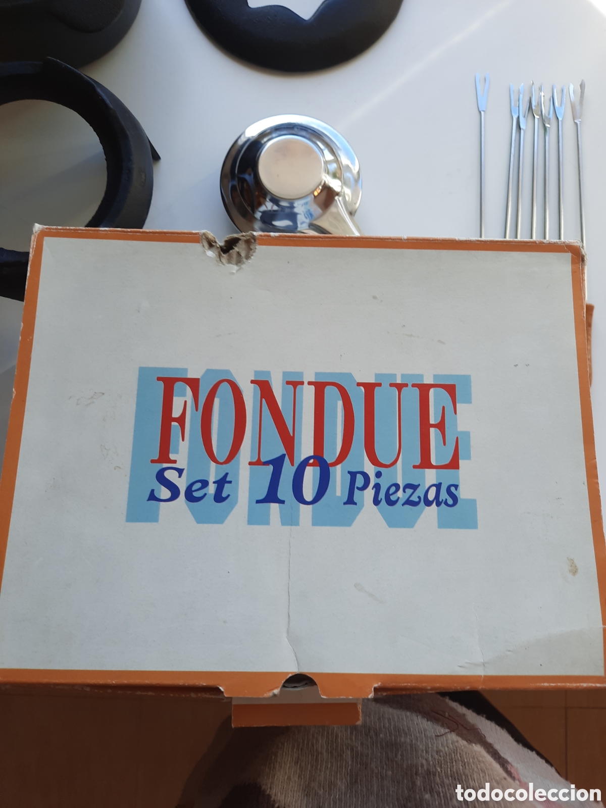 Segunda mano: Fondue de hierro fundido - Foto 8