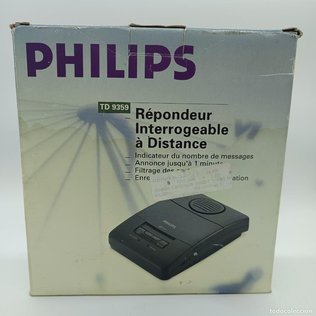 Segunda mano: CONTESTADOR AUTOMATICO PHILLIPS TD 9359 - Foto 1