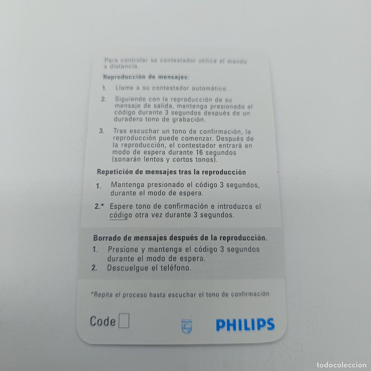 Segunda mano: CONTESTADOR AUTOMATICO PHILLIPS TD 9359 - Foto 11