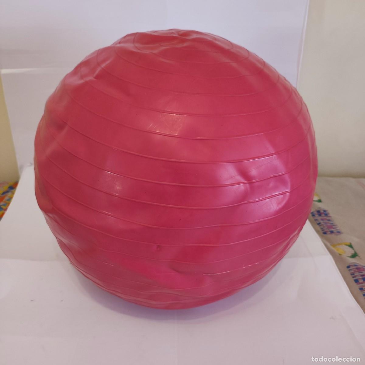 Segunda mano: Pelota de ejercicio actividad pilates color rosa - Foto 1