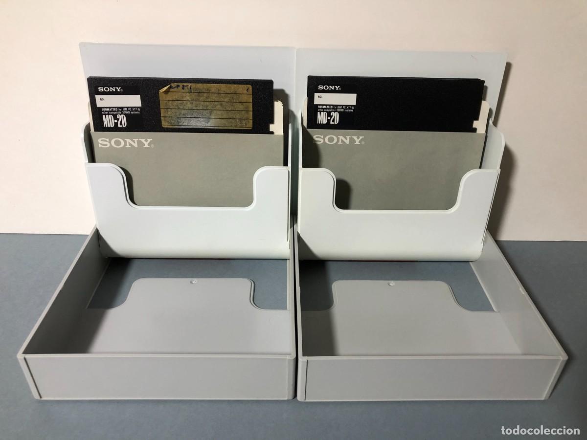 Segunda mano: Cajas vac&iacute;as de diskettes BASF de 5 y cuarto - Foto 2