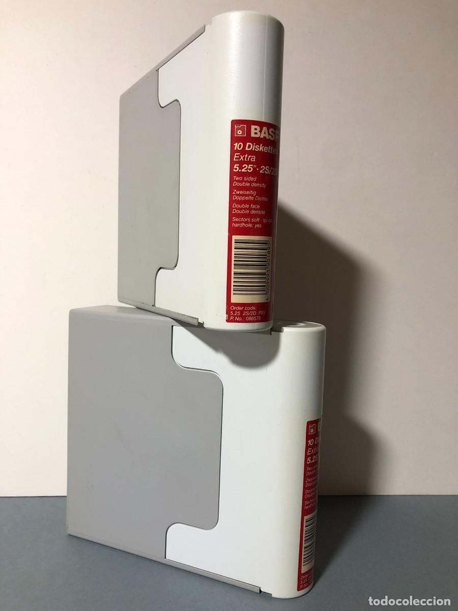 Segunda mano: Cajas vac&iacute;as de diskettes BASF de 5 y cuarto - Foto 3