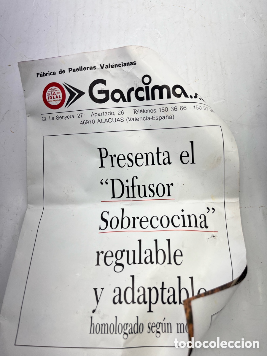 Segunda mano: DIFUSOR SOBRE COCINA DE GAS - Foto 5