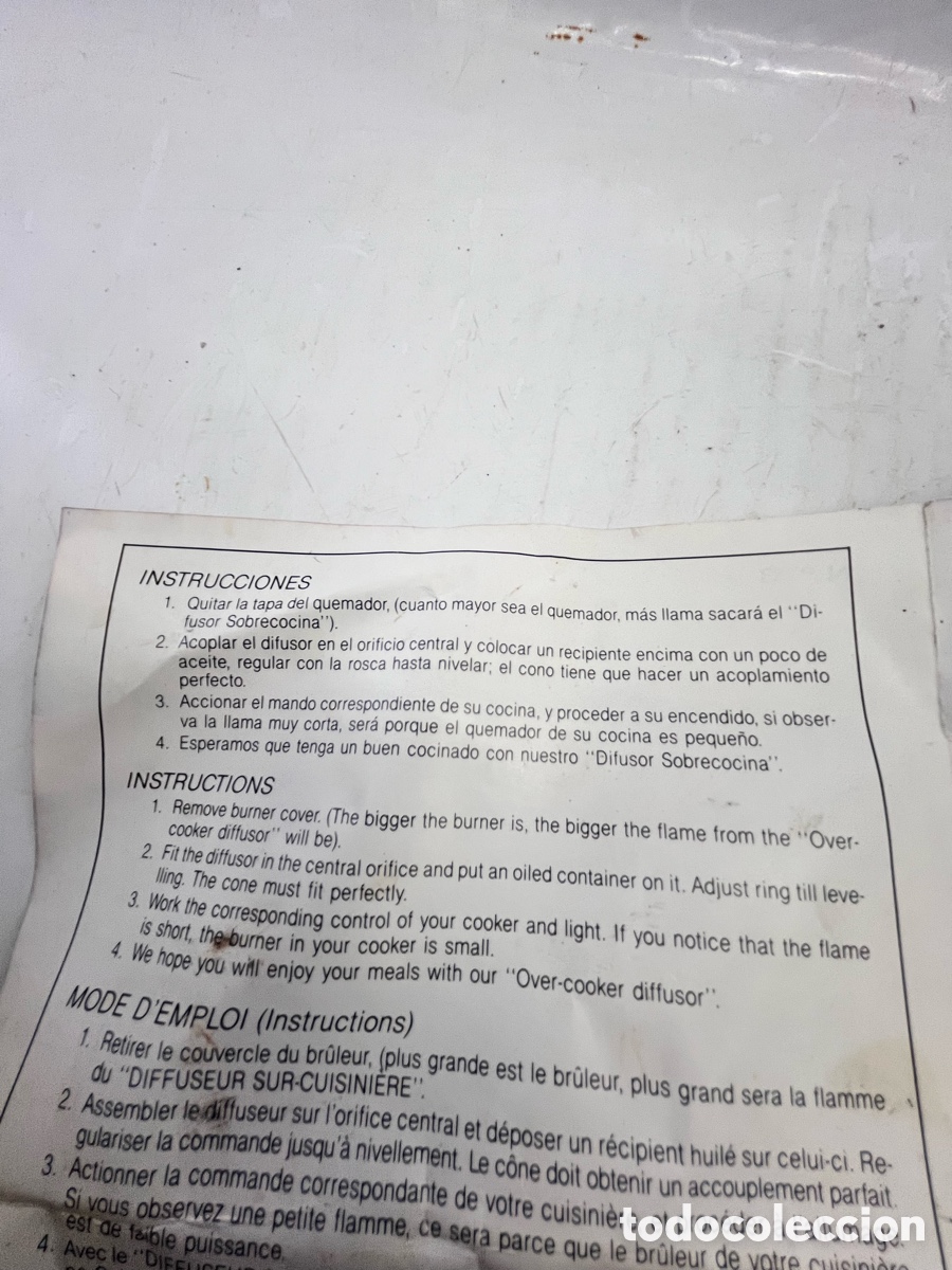 Segunda mano: DIFUSOR SOBRE COCINA DE GAS - Foto 8