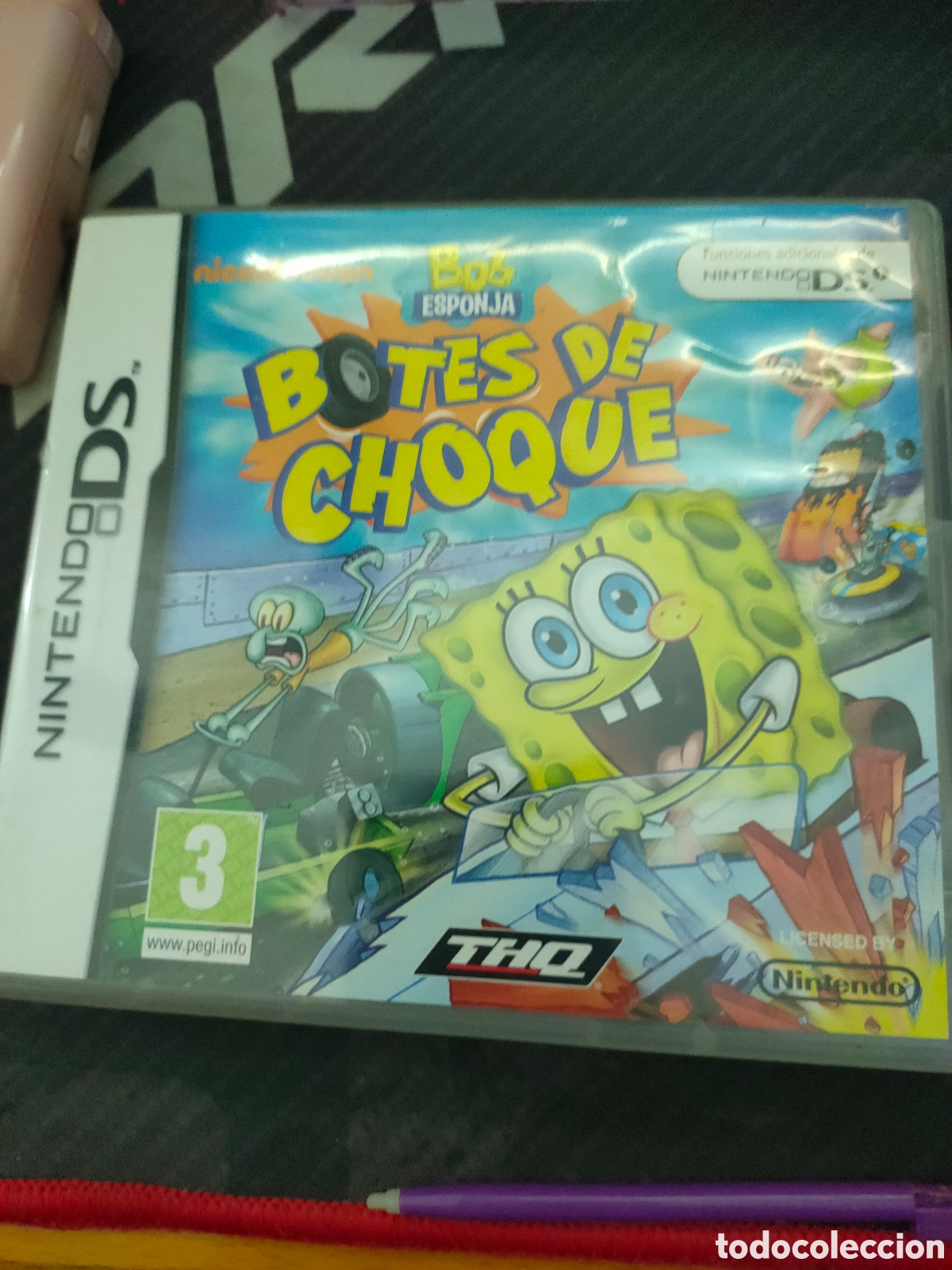 Segunda mano: Nintendo DS Lite rosa + 4 juegos - Foto 3