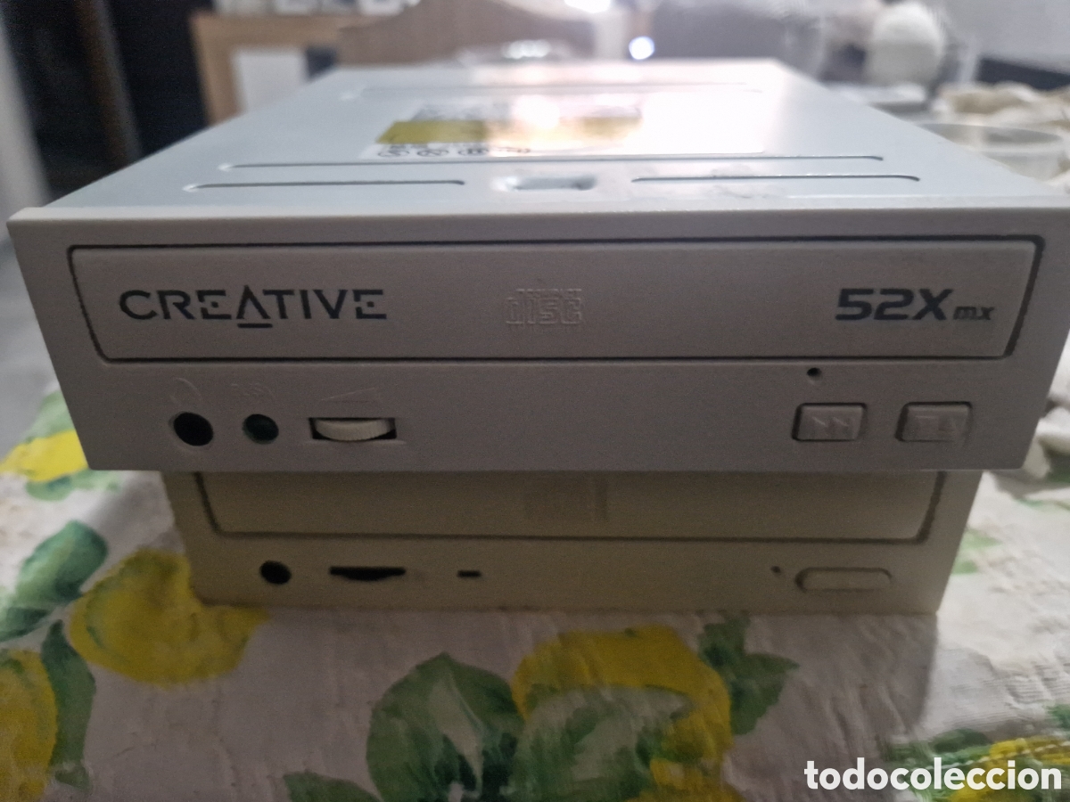 Segunda mano: Cd rom compact disc Sony crx 160E Creative 52X mx disquetera lector cd - Foto 5