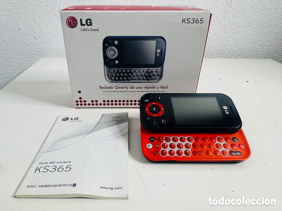 Segunda mano: LG KS365 Red Telephone - Foto 4