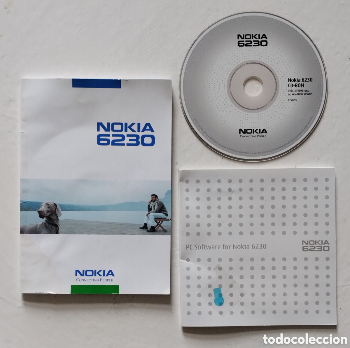 Segunda mano: Manual y CD Tel&eacute;fono M&oacute;vil Nokia 6230 - Foto 1