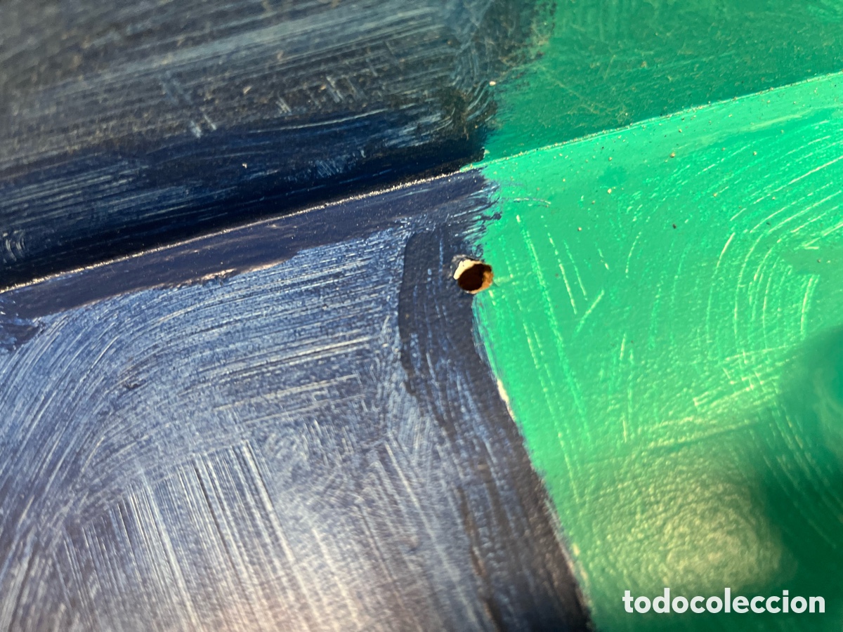 Segunda mano: Perchero de madera para pared pintado 4 colores - Foto 5