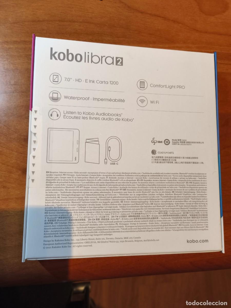 Segunda mano: precintado Libro electr&oacute;nico E-Reader Kobo Libra 2 7 Negro - Foto 5