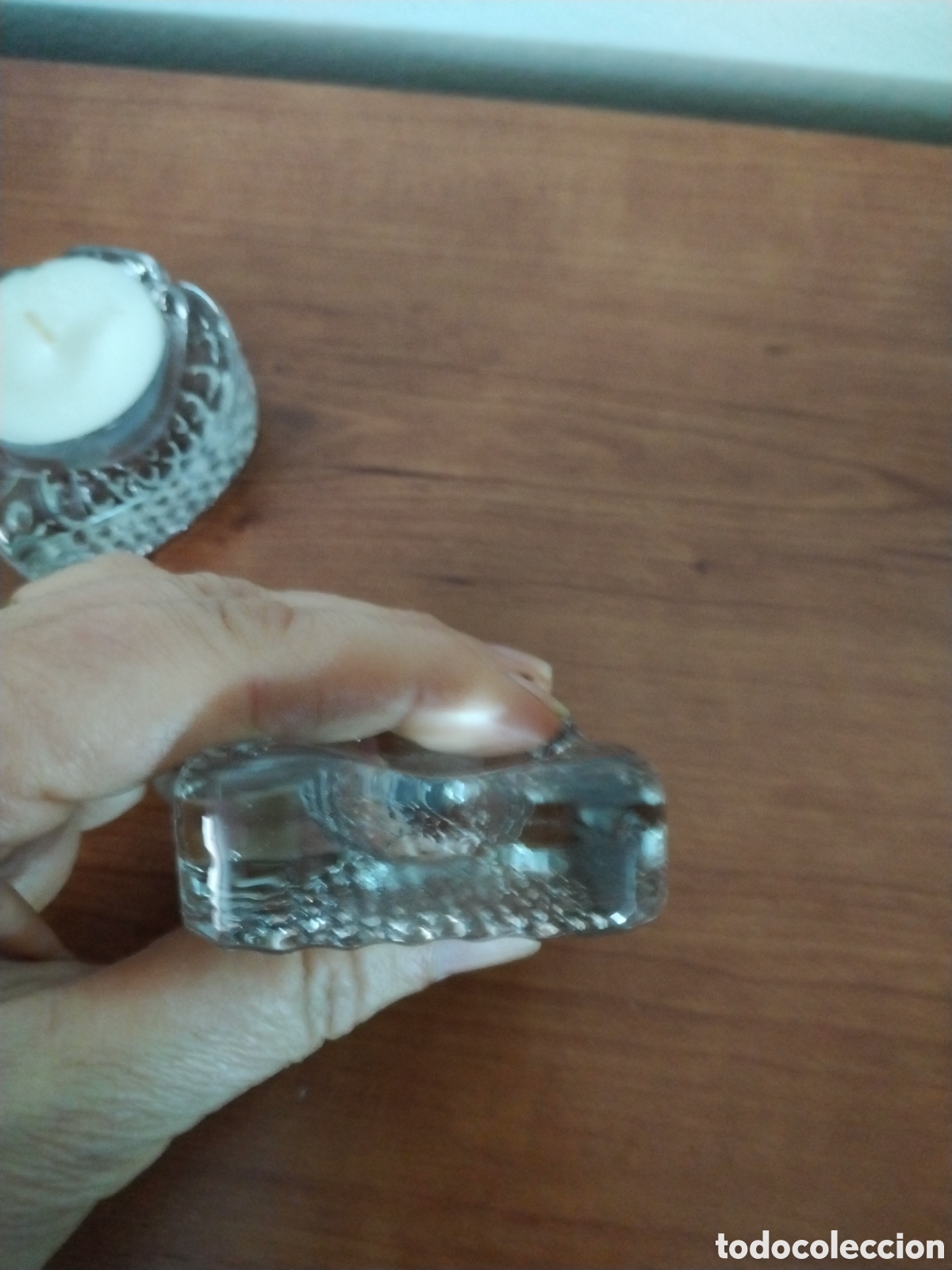 Segunda mano: 4 portavelas de cristal de murano - Foto 12