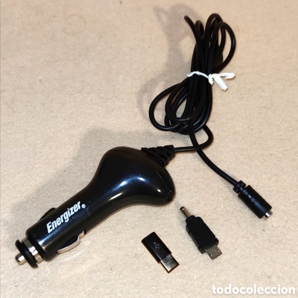 Segunda mano: Cargador m&oacute;vil coche USB C y micro Energizer 5V 1A - Foto 1