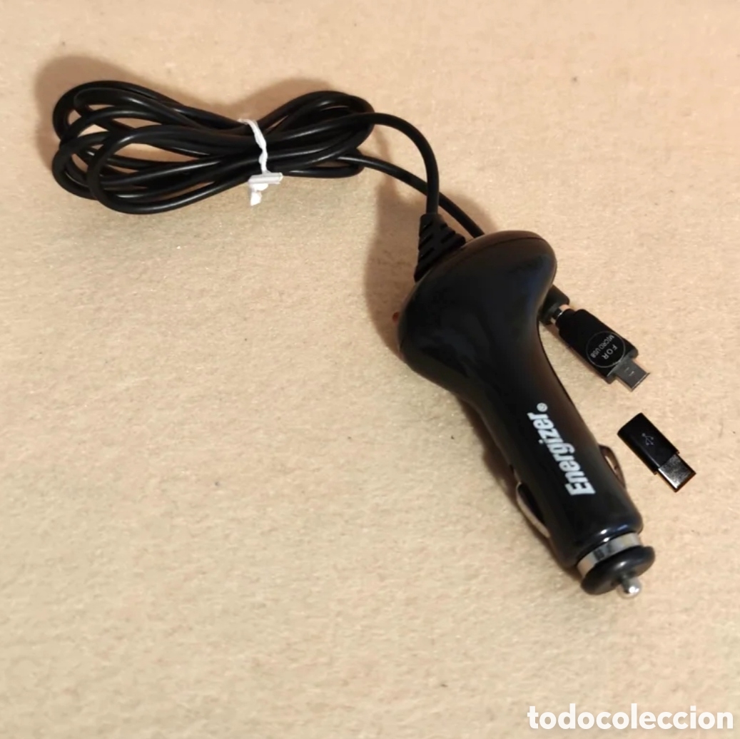 Segunda mano: Cargador m&oacute;vil coche USB C y micro Energizer 5V 1A - Foto 2