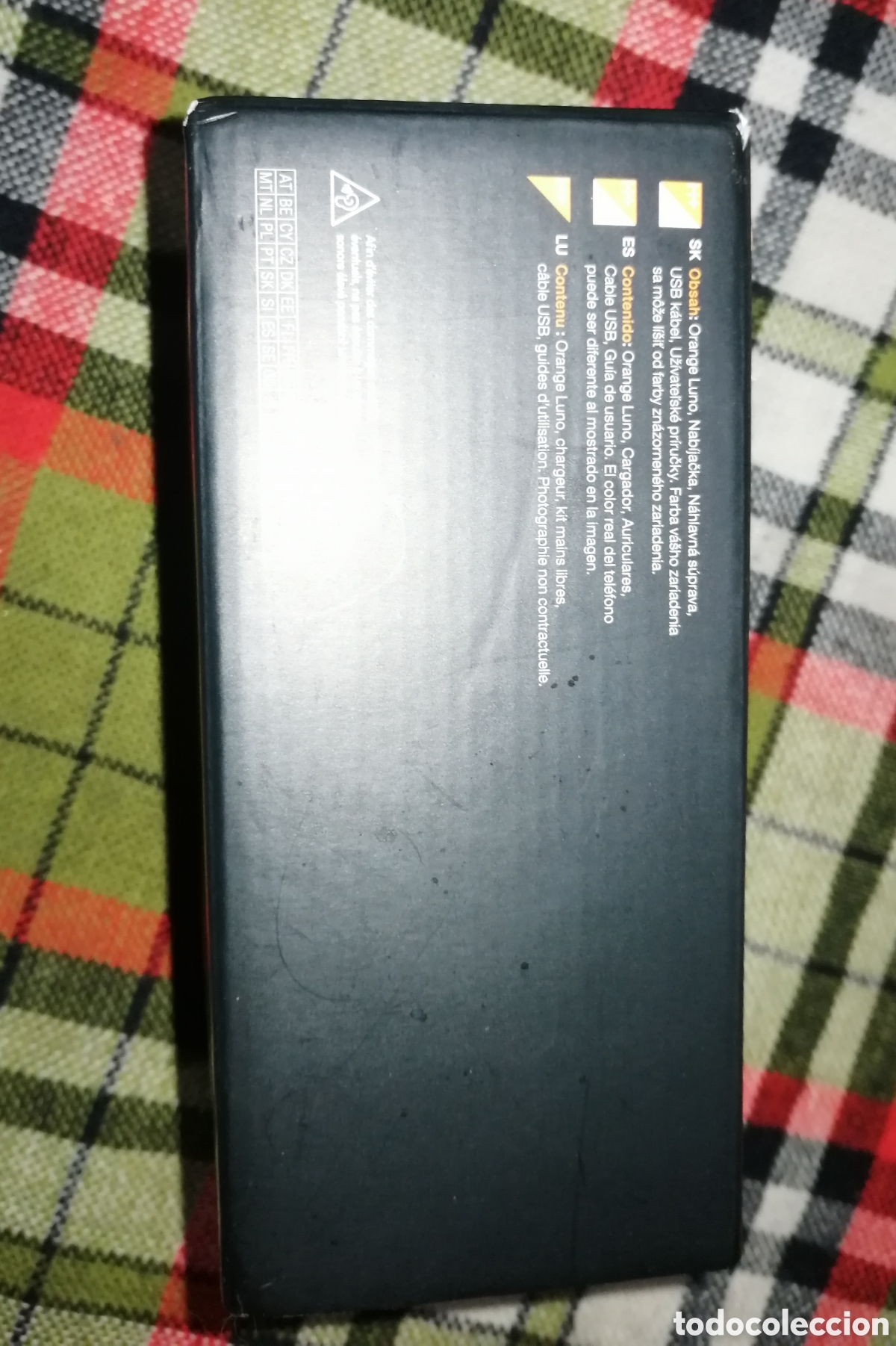 Segunda mano: Caja con tapa trasera Huawei Orange Luno - Foto 7