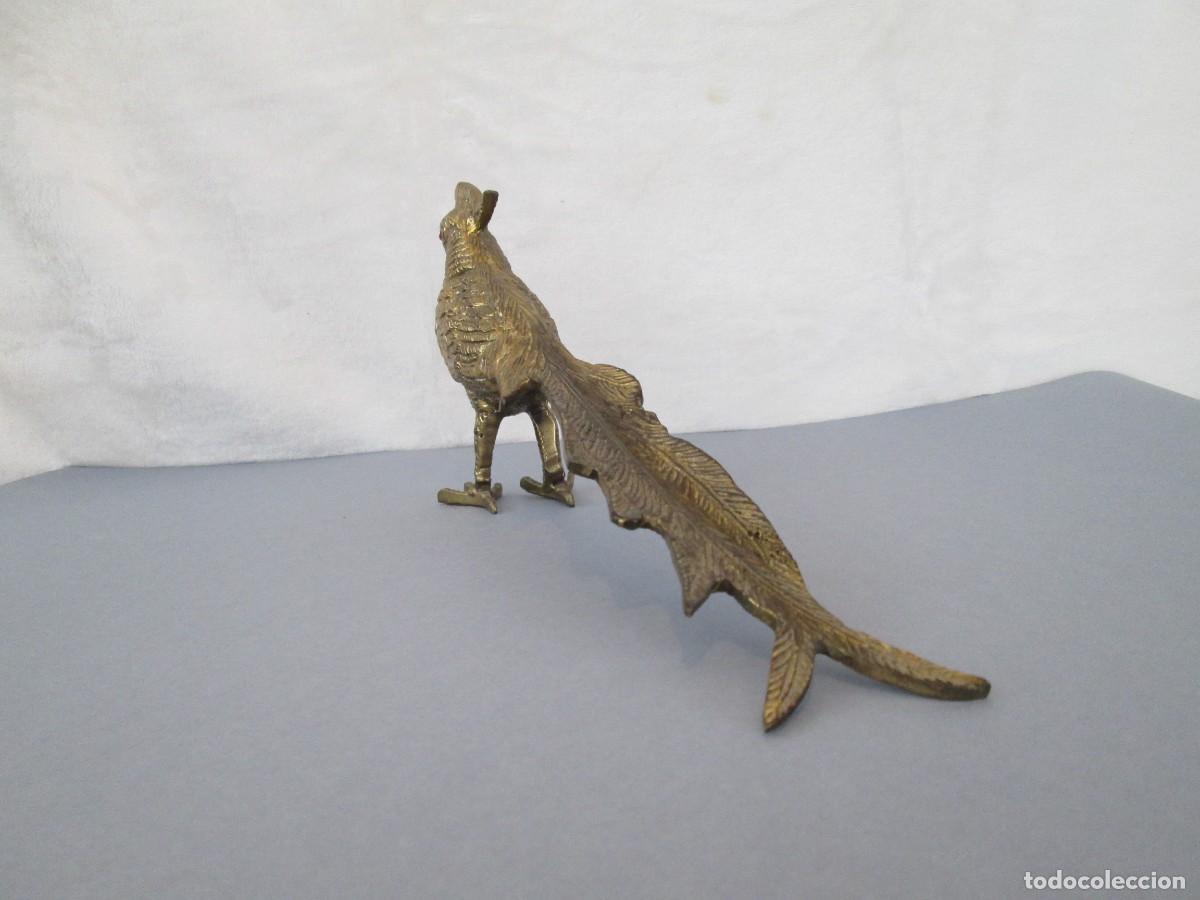 Segunda mano: Figura de fais&aacute;n en bronce - Foto 2