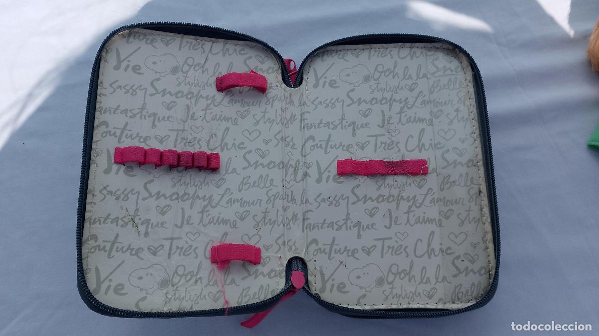 Segunda mano: Antiguo estuche escolar o plumier de Snoopy - Foto 3