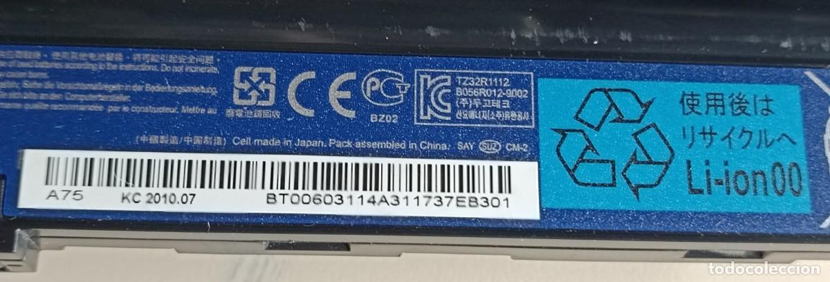 Segunda mano: BATERIA ACER AL10B31 - Foto 3