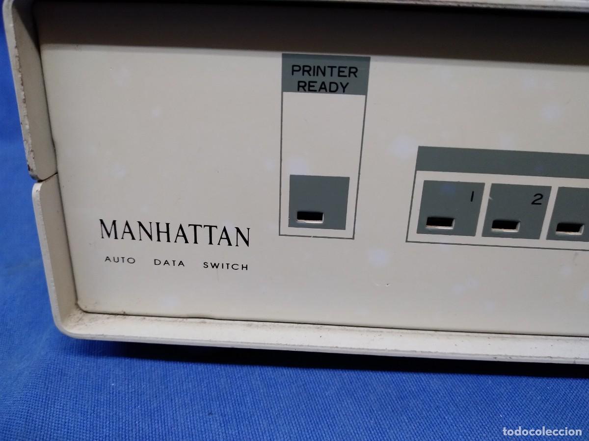 Segunda mano: ANTIGUO AUTO DATA SWITCH MARCA MANHATTAN CAJA DE METAL - Foto 2
